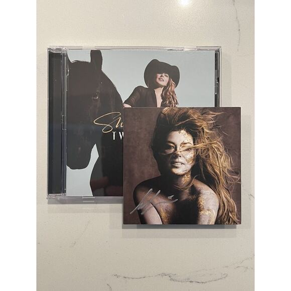Shania Twain SIGNED NEW CD Queen of Me AUTOGRAPH Sold Out Feel like a woman - Picture 1 of 8